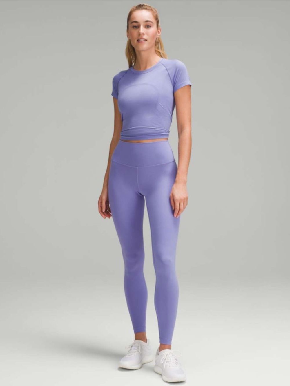 lululemon Wunder Train 28” New w/o Tags Dark Lavender Performance Leggings 6